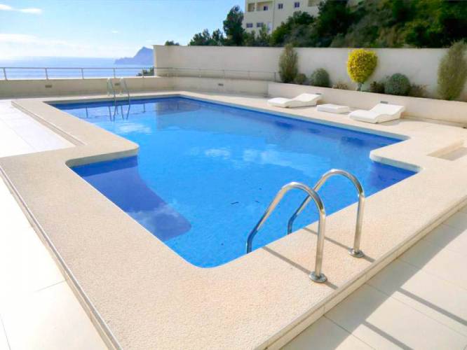 Красивая квартира в Испании с видом на море, Алтея